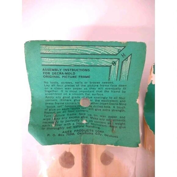 DECRA-MOLD PICTURE FRAMES Unfinised Wood 16" and 20" - Picture 9 of 11